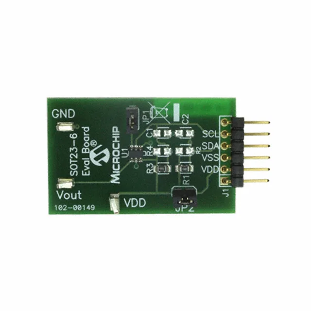 MCP4725 - 12 Bit 100k ~ 3.4M Samples Per Second Digital to Analog Converter (DAC) Evaluation Board (Microchip Technology MCP4725EV)