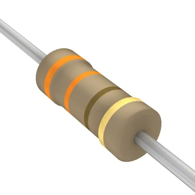 Resistor 330 Ω 1/4 W, through-hole (pack of 10)